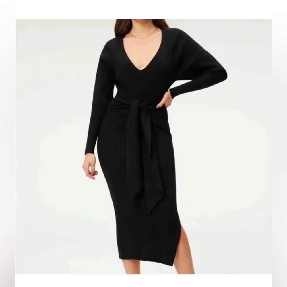 Good American Belted Body Dress NWT Sz XS